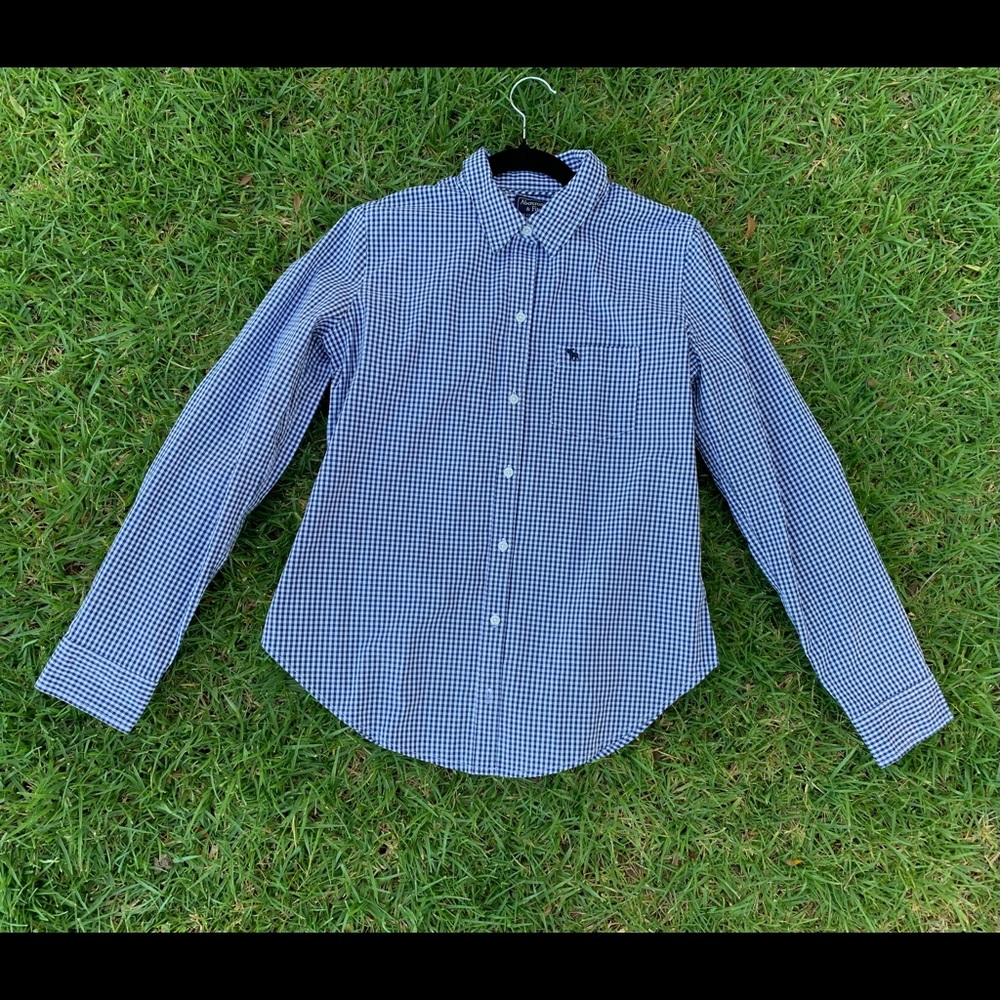 Abercrombie Gingham Button-up